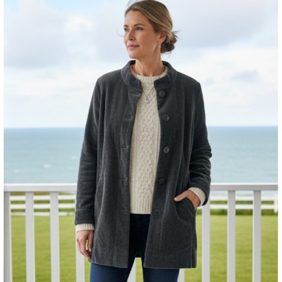 J. Jill Jackets & Blazers - J. Jill black/gray Women's Jacket, so stylish!